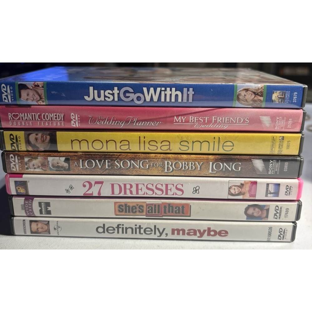 Mixed Brand DVD Movie Lot RomCom Drama 8 Film Collection‎
